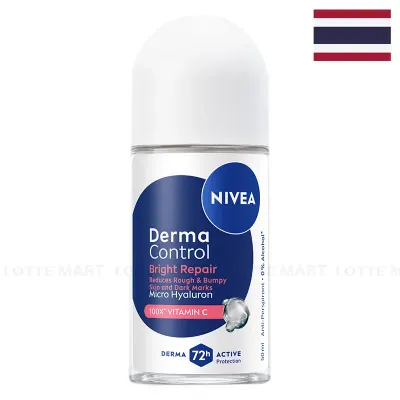 Lăn Ngăn Mùi Nivea Derma Control Dưỡng Sáng và Đều Màu Chai 50ml