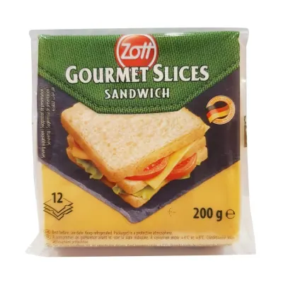 Phô Mai Lát Zott Sandwich 12 Miếng Gói 200g