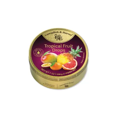 Kẹo C&H Tropical Fruit Hộp Thiếc 200g