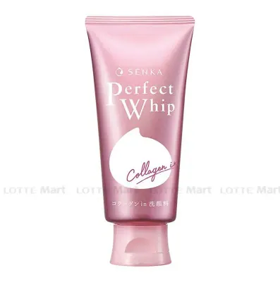 Sữa Rửa Mặt Ẩm Mịn và Săn Chắc Da Senka Perfect Whip Collagen in Chai 120g
