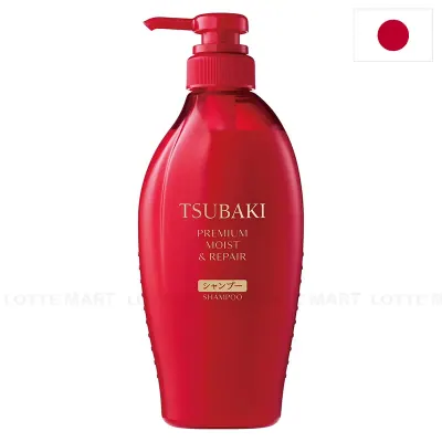 Dầu Gội Tsubaki Premium Dưỡng Ẩm và Phục Hồi Tóc Bóng Mượt Chai 450ml