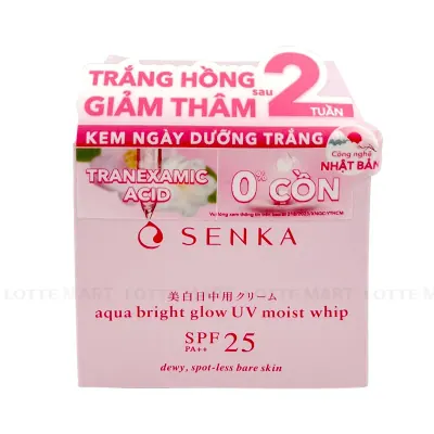 Kem Dưỡng Trắng Da Chống Nắng Ban Ngày Senka 50g