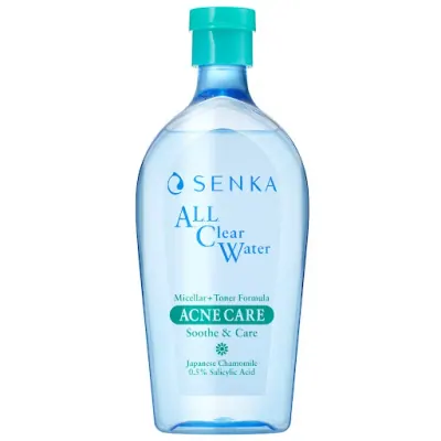 Nước Tẩy Trang Senka Micellar Giúp Giảm Mụn 400ml