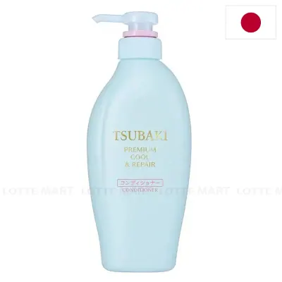 Dầu Xả Tsubaki Premium Cool Phục Hồi Tóc Chai 450ml
