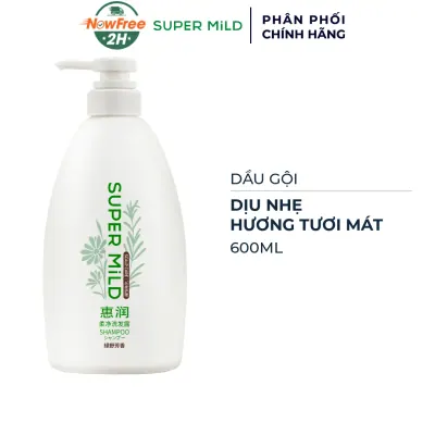 Dầu Gội Super Mild Dịu Nhẹ Hương Tươi Mát 600ml