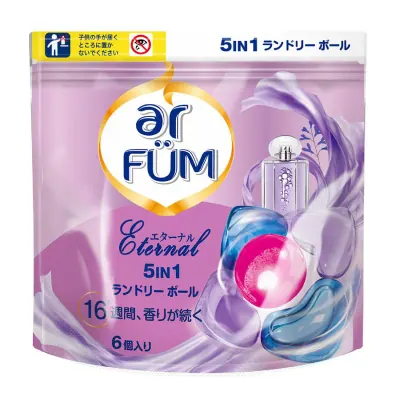 Viên Giặt Xả 5in1 Arfum Eternal Túi 6 Viên x 12g-CX