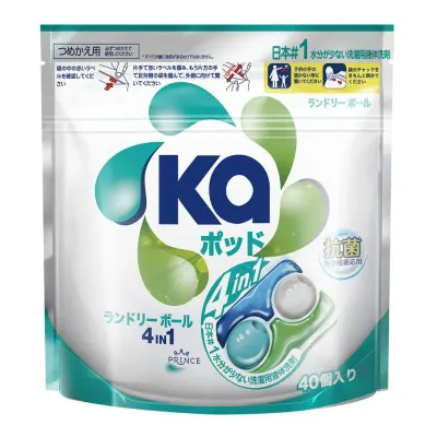 Viên Giặt Xả 4 Trong 1 Ka Túi 40 Viên x 16g
