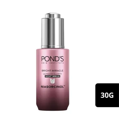 Serum Pond's Bright Miracle Ultimate Clarity Niasorcinol Sáng Da Ban Đêm 30g
