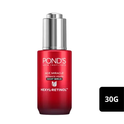 Serum Dưỡng Ban Đêm Pond's Age Miracle Mờ Đốm Nâu và Nếp Nhăn 30g