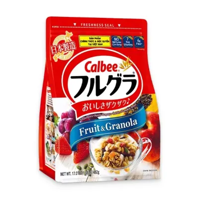 Ngũ Cốc Trái Cây CALBEE Gói 482g