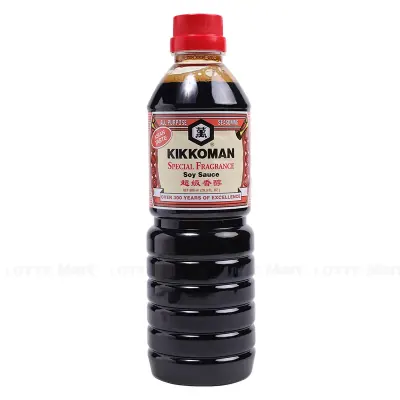 Nước Tương Fragrance Đặc Biệt Kikkoman Chai 600ml