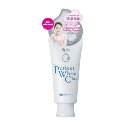 Sữa Rửa Mặt Senka Perfect White Clay 120g