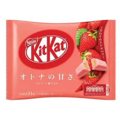 Socola KitKat Dâu Gói 113g