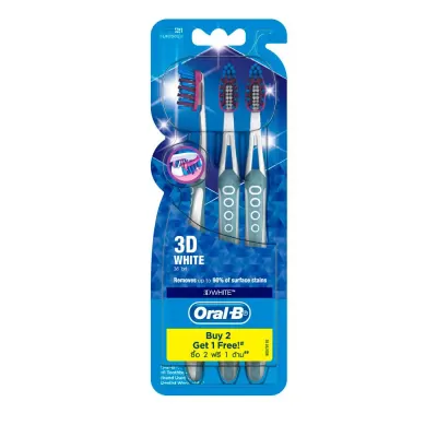 Bàn Chải Đánh Răng Oral-B 3D White 2 + 1