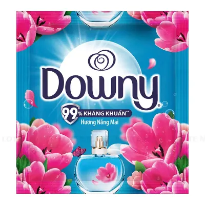 Lốc 10 Gói Nước Xả Vải Downy Hương Nắng Mai 18ml