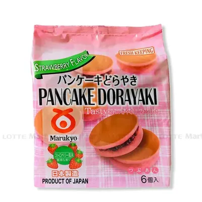 Bánh Rán Dorayaki Đậu Đỏ Vị Dâu MARUKYO 310g