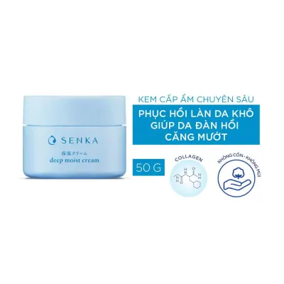 Kem Dưỡng Senka Cấp Ẩm Chuyên Sâu 50g