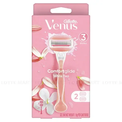 Dao Cạo Gillette Venus Glide White Tea Hộp 1 Cán + 2 Lưỡi