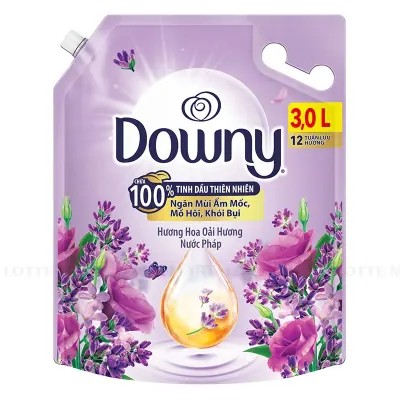 Nước Xả Vải Downy Hương Hoa Oải Nước Pháp 3L