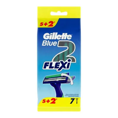 Dao Cạo Râu Gillette Blue 2 Flexi Gói 5+2