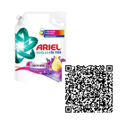 Nước Giặt Ariel Hương Downy Oải Hương Cho Máy Giặt Cửa Trên Túi 4.1kg