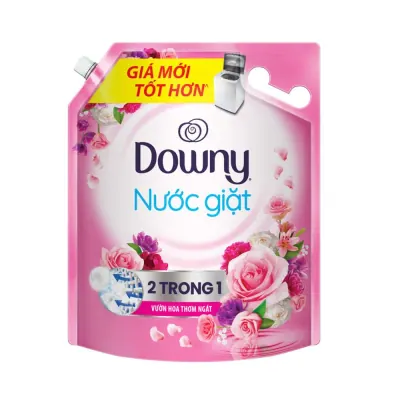 Nước Giặt Downy 2 trong1 Vườn Hoa Thơm Ngát Túi 2.65kg