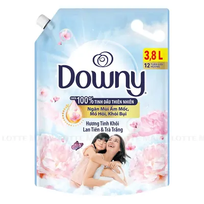 Nước Xả Downy Hương Tinh Khôi Lan Tiên và Trà Trắng Túi 3.8L
