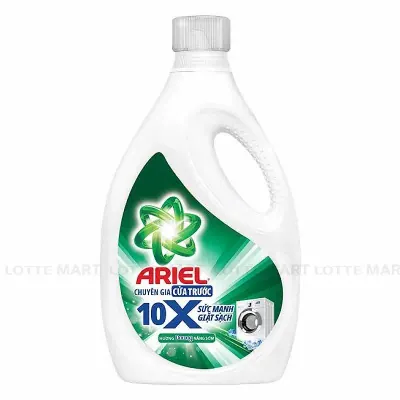 Nước Giặt Ariel Sức Mạnh Giặt Sạch 10x Cho Máy Giặt Cửa Trước 2.7kg