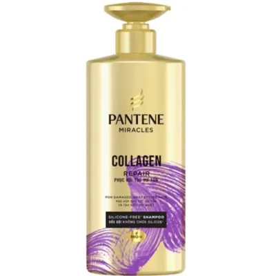 Dầu Gội Pantene Collagen Phục Hồi Tóc 500ml