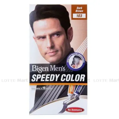 Kem Nhuộm Tóc Bigen Men's Speedy 103 Nâu Đậm