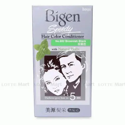 Kem Nhuộm Tóc Bigen Speedy 882 Nâu Đen