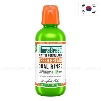 Nước Súc Miệng TheraBreath Hương Bạc Hà Dịu Nhẹ 473ml