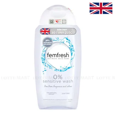 Dung Dịch Vệ Sinh Phụ Nữ Femfresh Cho Da Nhạy Cảm Chai 250ml