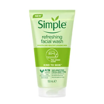 Sữa Rửa Mặt Dạng Gel Simple Chai 150ml