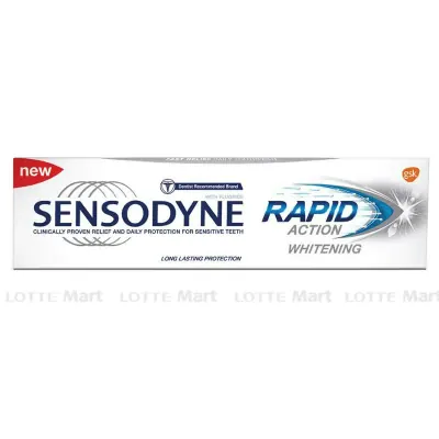 Kem Đánh Răng Sensodyne Rapid Action Whitening 100g