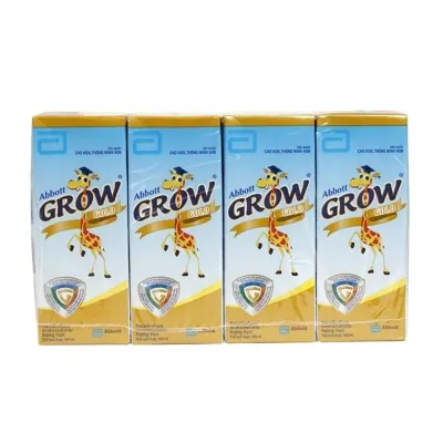 Lốc 4 Thực Phẩm Bổ Sung Grow Gold Vani 180ml