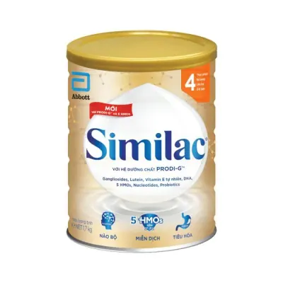 Thực Phẩm Bổ Sung Similac HMO NewBorn IQ4 Hộp Thiếc 1.6kg