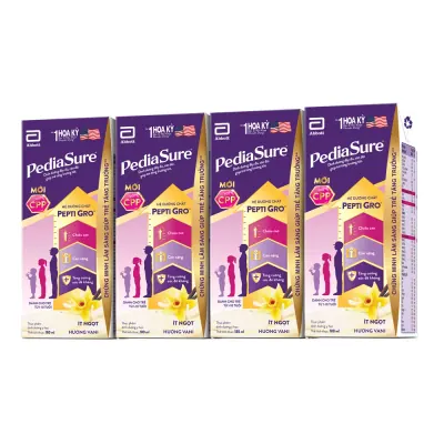 Thực Phẩm Bổ Sung Pediasure Vani Lốc 4x180ml