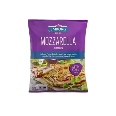 Phô Mai Bào Mozzarella Emborg 200g