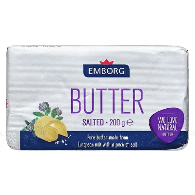 Bơ Mặn Emborg 200g