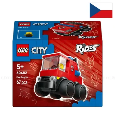 Đồ Chơi Lắp Ráp Lego Rides Xe Tải Cứu Hỏa 60482