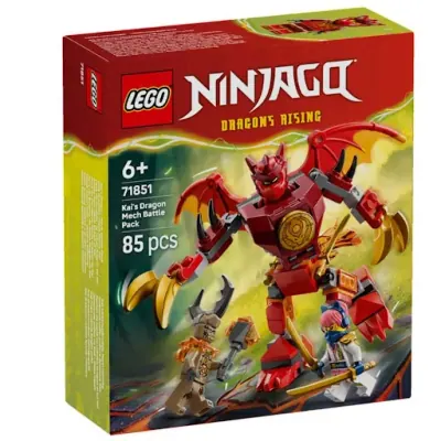 Lego Lắp Ráp Bộ Chiến Đấu Chiến Giáp Rồng Của Kai - 71851
