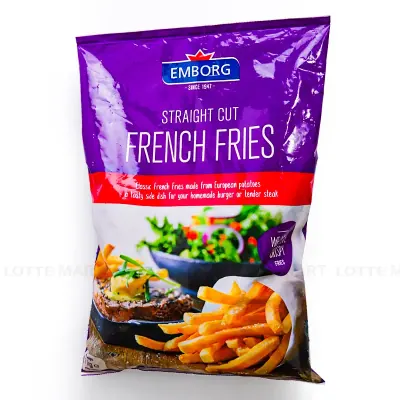 Khoai Tây Đông Lạnh Emborg Sợi Lớn Gói 1kg