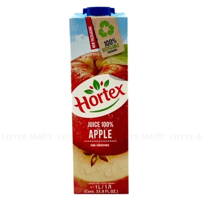 Nước Ép Táo Hortex 100% Hộp 1L