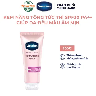 Kem Dưỡng Thể Vaseline Sáng Da Nâng Tông Tức Thì 150g