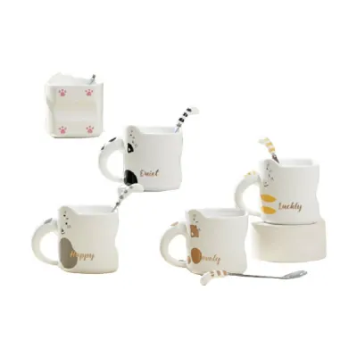 Ly Sứ Muỗng Họa Tiết 6616