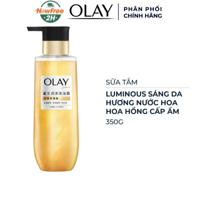Sữa Tắm Olay Luminous Sáng Da Hương Hoa Hồng 350g