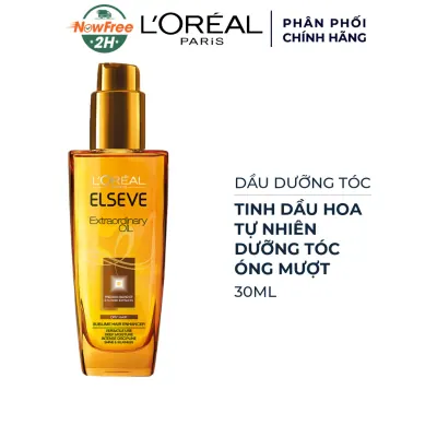 [Mini] Dầu Dưỡng Tóc L'Oréal Tinh Dầu Hoa Tự Nhiên 30ml