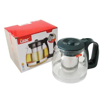 Bình Lọc Trà Thủy Tinh Lilac 700ml