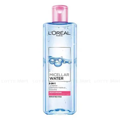 Nước Tẩy Trang Dưỡng Ẩm L'Oréal Micellar Water 3-in-1 Moisturizing Even For Sensitive Skin Chai 400ml